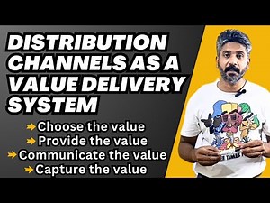 Distribtuion Channels as a Value Delivery System | Distribution Channel