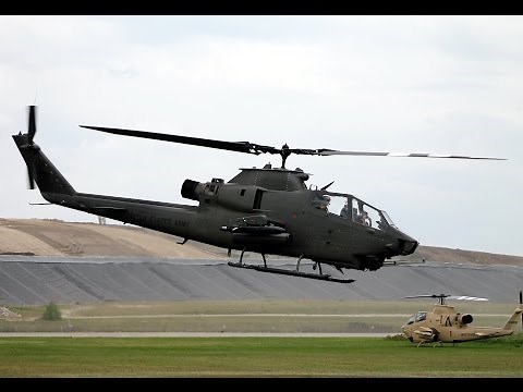 My Flight in a Bell AH-1F Cobra Attack Helicopter - U.S. ARMY N826HF (GoPro)