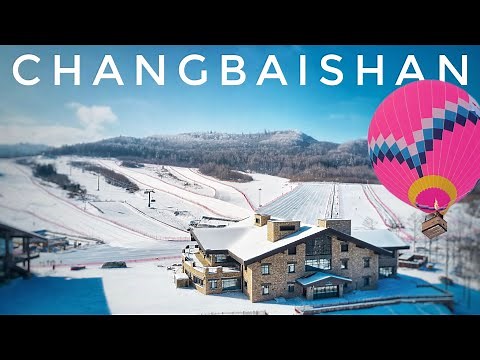 Ski Snowboard Winter Resort | Changbaishan China 4K #clubmed