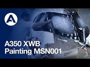 Painting the A350 XWB for flight