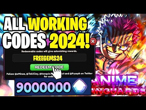 *NEW* ALL WORKING CODES FOR ANIME VANGUARDS IN OCTOBER 2024! ROBLOX ANIME VANGUARDS CODES