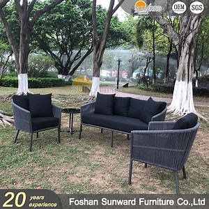 [Hot Item] Modern Customized Luxury Patio Garden Hotel Outdoor Sofa Lounge Set