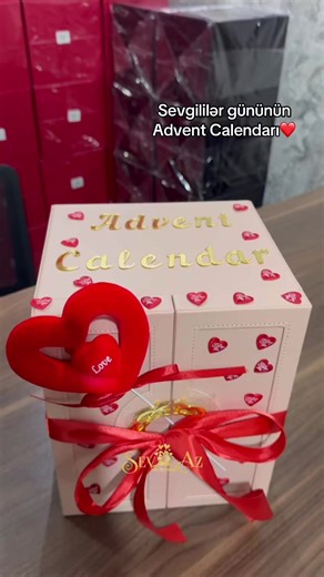 Sevgililer gunu hediyyeleri (@hediyyeler_sifarisle_)’s video of advent calendar