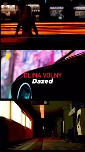 Dlina Volny - Dazed #lyricsmusicvideo #dlinavolny #darkwave