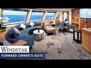 Windstar Star Breeze | Forward Owners Suite Tour & Review 4K | Windstar Cruises
