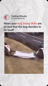 302 reactions · 20 shares | Only Bugs Fixing (itself) can Fix Me now﫠 Share with your friends Follow @codingblocks for more! #meme #trending #bugfixing #coders #developers #testers #bugs #programmer #coding #codingmeme #relatable | Coding Blocks | Facebook