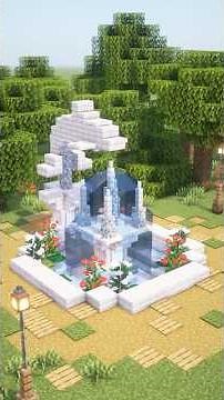 【Minecraft】How to Build a Dolphin Fountain | イルカの噴水の作り方【Tutorial】 #minecraft