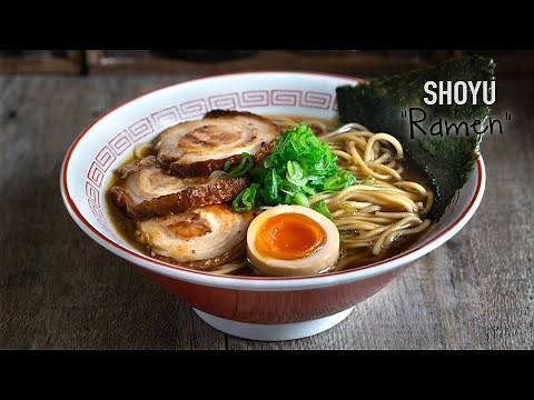 Receta de Sopa Ramen (Shoyu Ramen)