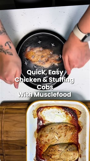 Cooking made simple with MuscleFood! 🔥 Whether it’s lean chicken, juicy steak, or extra-lean mince; high-protein meat makes ALL the difference. Easy to cook, packed with flavour, and perfect for hitting those fitness goals. 💪🍳 #MuscleFood #HighProtein #Foodie #MealPrep #FuelYourGoals #musclefoodukrecipes #onlinebutchers #chickenbreast #steaks