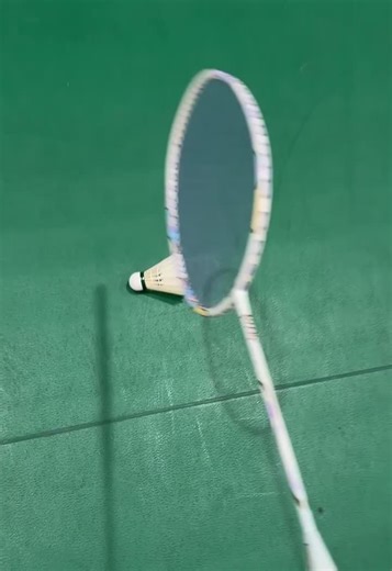 Pro Birdie Pickup Trick! 🏆 #badminton