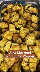 Gold of gold! To come in like a flood | Atka Mackerel with Curry Powder #ovenbaked