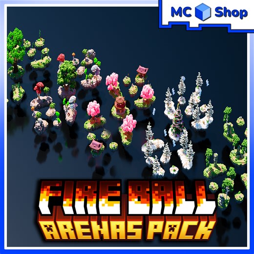 Fire Ball Arenas Pack - MCModels