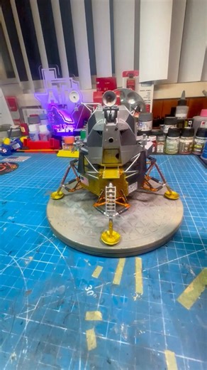 Part 31, Final Reveal. Eagle Lunar Lander.