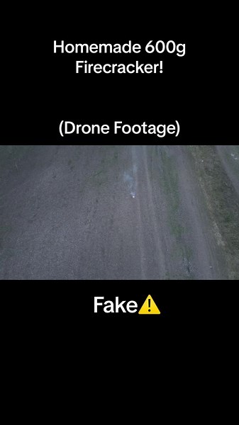 #fyp #pyro #homemade600gfirecracker #petarda600g #dronefootage #explosion #firecracker #bomb #foryou #viral