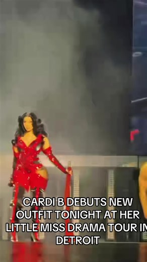 #cardib #concert #newoutfit #littlemissdramatour | cardi b detroit