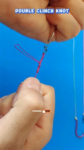 Double Clinch Knot | Strong & Easy Fishing Knot 🎣