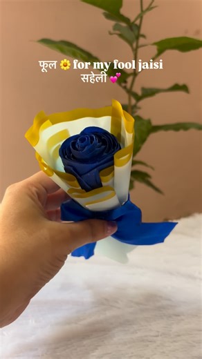 Shilp n kala on Instagram: "A single blue satin rose — simple, elegant, and full of meaning. Perfect for expressing feelings that words can’t say. 🌹💙 blue satin rose bouquet, single satin rose, handmade rose bouquet, elegant satin flower, gift for her, unique flower gift, shilpnkala crafts, romantic handmade bouquet, satin rose decor, blue rose gift #bluebouquet #singlerose #satinrose #handmadeflower #giftforher #romanticgift #elegantbouquet #uniquebouquet #handcraftedlove #shilp