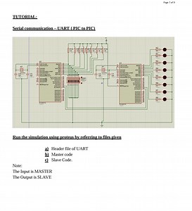 TUTORIAL: Serial communication – UART (PIC to PIC)Task:Run ... | Filo