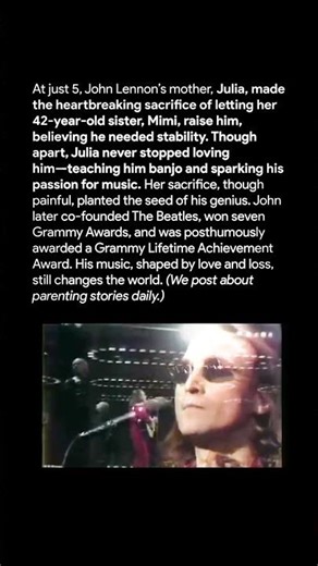 The Hardest Thing That John Lennon’s Mother Had To