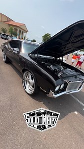 LSX swapped Olds Cutlass on 24-inch @forgiato @wheels with the matching steering wheel backed by @wilwooddiscbrakes ——— #SolidWhipz #ConnectingNeverCompetingCarshow #Forgiato #Wilwood #LSX #LSswapped #Oldsmobile #Cutlass | SolidWhipz