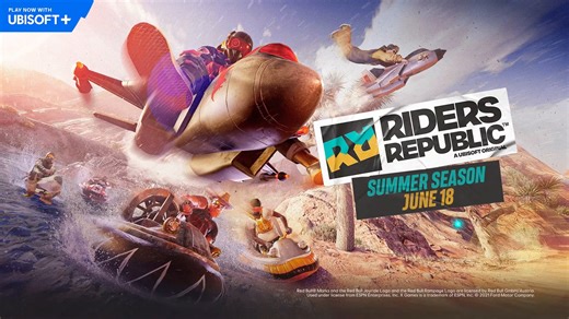1K views · 19 reactions |  Things are heating up in #RidersRepublic! Season 15 launches with two wild new rides: the Pockett Plane ✈️ and the Pockett Hovercraft  Get ready to fly high and glide smooth this is the most epic summer yet! | Ubisoft | Facebook