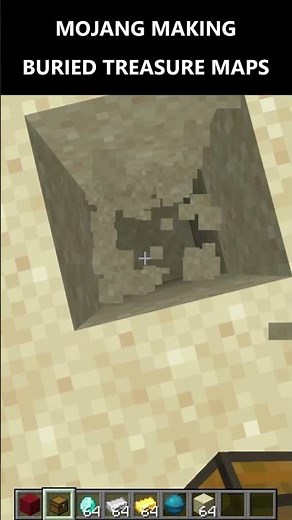 MOJANG MAKING BURIED TREASURE MAPS