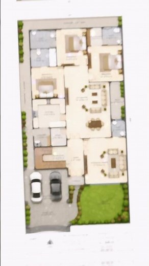 Ultimate 45'×100' House Plan with Modern Layout