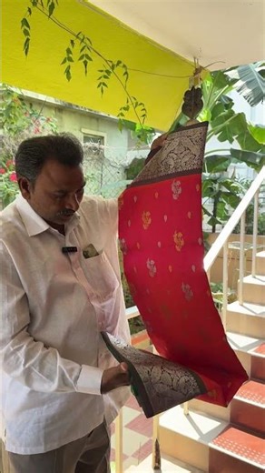 DUAL SHADE COLOUR COMBINATION VENKATAGIRI PURE PATTU FROM #pavanhandloomsvenkatagiri DM 9490463419