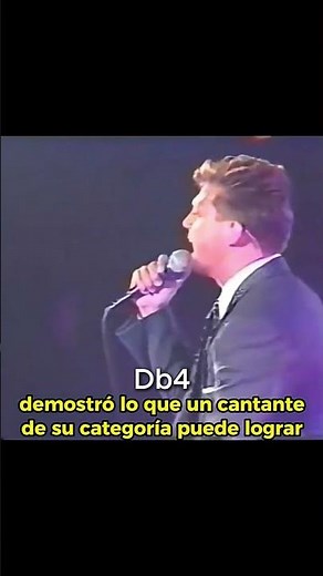 The time Luis Miguel was sick... AND STILL SANG PERFECTLY #singer