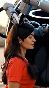 Dubai’s Newest AI Barber Pod Will Shock You 😲AI Haircut Machine 3.0 ✂️ Dubai’s Future Is Here live in Dubai 🫡 #veo3 #fyp #reels #foryou #instagram #dubai | Mohammad Apu