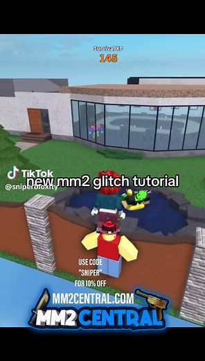 Heres a tutorial on how to glitch out of house in mm2 #roblox #mm2 #murdermystery2 #robloxfyp #glitch