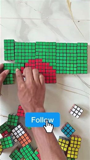 I made Bangladesh Flag with Rubik’s Cube 😱🔥 🇧🇩🇧🇩🇧🇩 #shorts #rubikscube #rubik #cubing #bangladesh
