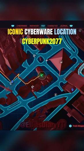 Iconic Cyberware location #cyberpunk2077 #shorts #cyberpunk# #gaming #edgerunner #games #game