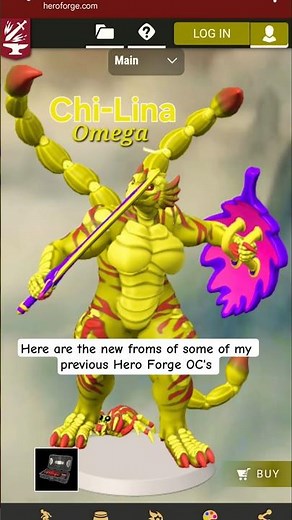 New forms for my Hero Forge OC's #heroforge #recolor