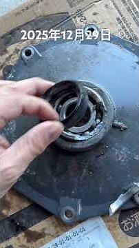 I messed up! Replacing the tractor front axle oil seal