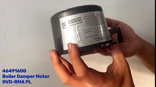 GVD-RMA PL Vent Damper Motor Assembly Compatible with Field Controls Product GMA-PL Replaces GVD-5 GVD-6 etc Automatic Vent Damper, 46491600 Boiler Damper Motor