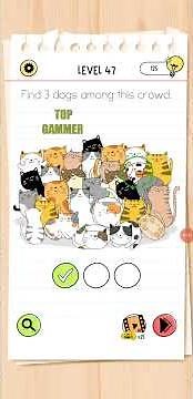 Brain Test All-Star: IQ Boost level 47 gameplay walkthrough Solution