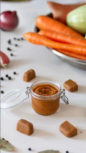 Vegetable broth without additives | Homemade vegetable broth recipe #shorts #recipe