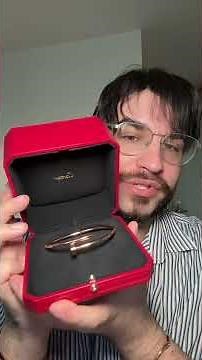 Unboxing Cartier 💎 Juste un Clou + Trinity ring = timeless and iconic ✨ #Cartier #unboxing
