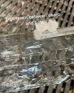 Sharp vs. hot chisel 🧊 | MetDaan Tips