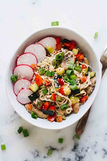 Sesame Noodles with Tahini