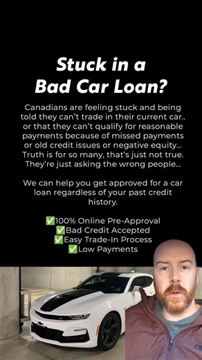 1.1K views · 107 reactions | Does a new car feel out of reach? We can help you get approved for a car loan regardless of your past credit history. It doesn't matter if you have missed payments, old credit issues, or negative equity. We can help you get into a car you love at a payment you can afford. ✅100% Online Pre-Approval ✅Bad Credit Accepted ✅Easy Trade-In Process ✅Low Payments | Canada Drives | Facebook