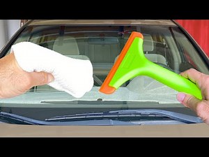 Squeegee vs Cobra Method for Cleaning the Inside of Windshields
