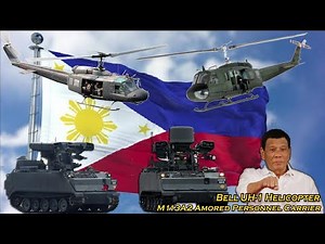 Philippine M113A2 armored personnel carrier | Philippine Air Force Bell UH-1 Helicopter U.S-Made!