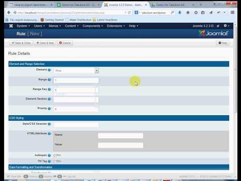 How to import Google Docs Spreasheets into your Joomla site the easy way