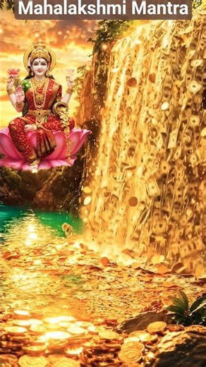 🌺 धन प्राप्ति मंत्र |ॐ महालक्ष्म्यै नमो नमः🙏| Maa Lakshmi Mantra | धन-समृद्धि के लिए मंत्र #shorts