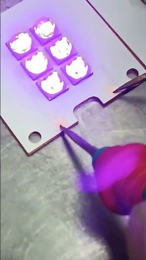 UV LED Module 60W Lamp Beads Quartz Lens 365nm to 405nm LED UV Curing