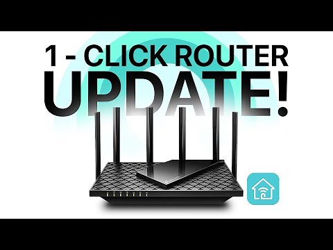 UPDATE Your TP-Link Router in SECONDS!