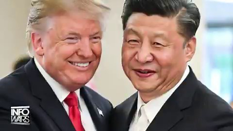 "China Is Being The America To Iran's Ukraine, Providing The Intelligence & Weapon Systems That Iran Is Using To Fight America, But They're Not Fighting Us!"After Reports Of Iran Using Chinese Spy Satellites To Target US Bases, Trump Now Says China Has Agreed Not To Send Iran Weapons & Predicts "Xi Jinping Will Give Him A Big, Fat Hug" When He Permanently Opens The Strait Of Hormuz In A Few Weeks!🔴WATCH/SHARE THE LIVE ALEX JONES SHOW NOW: