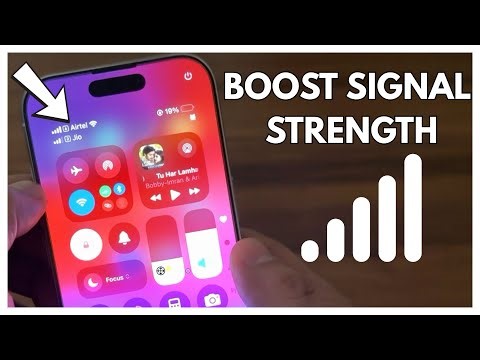 How to Improve iPhone Signal Strength | Fix Weak Signal & Slow Internet (HACK)